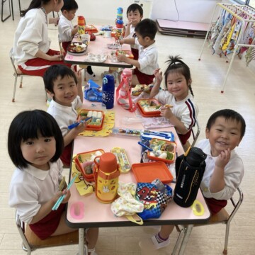 お給食が始まりました！