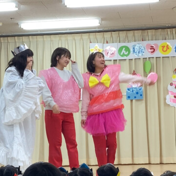 １２月１月生まれのお友達の誕生会
